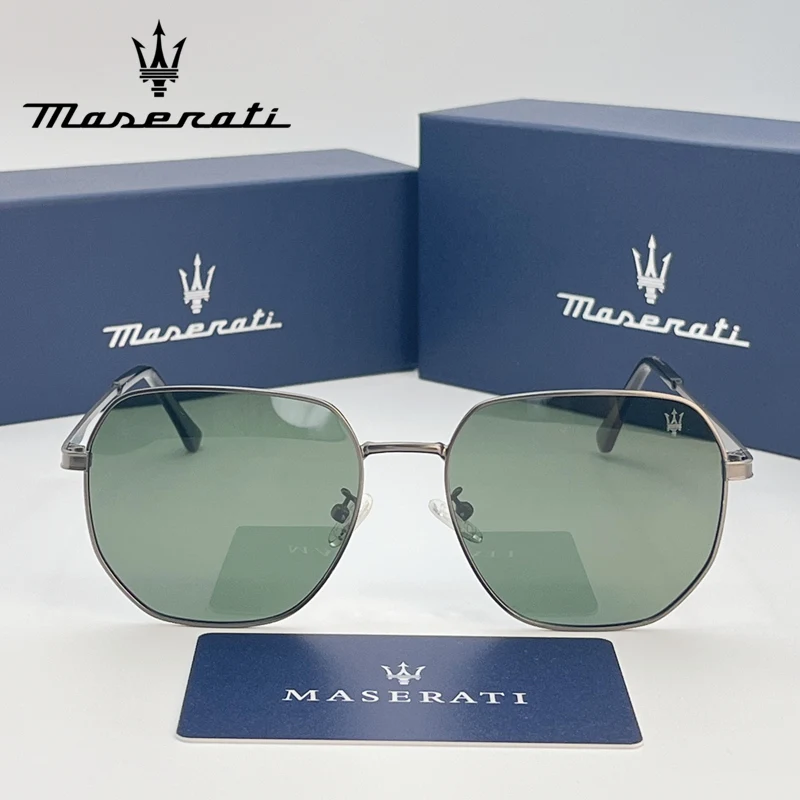 MASERATI Glasses Luxury Polarized Sunglasses UV400 for Men Women Trendy Driving Glasses High End Fashion & Premium Quality