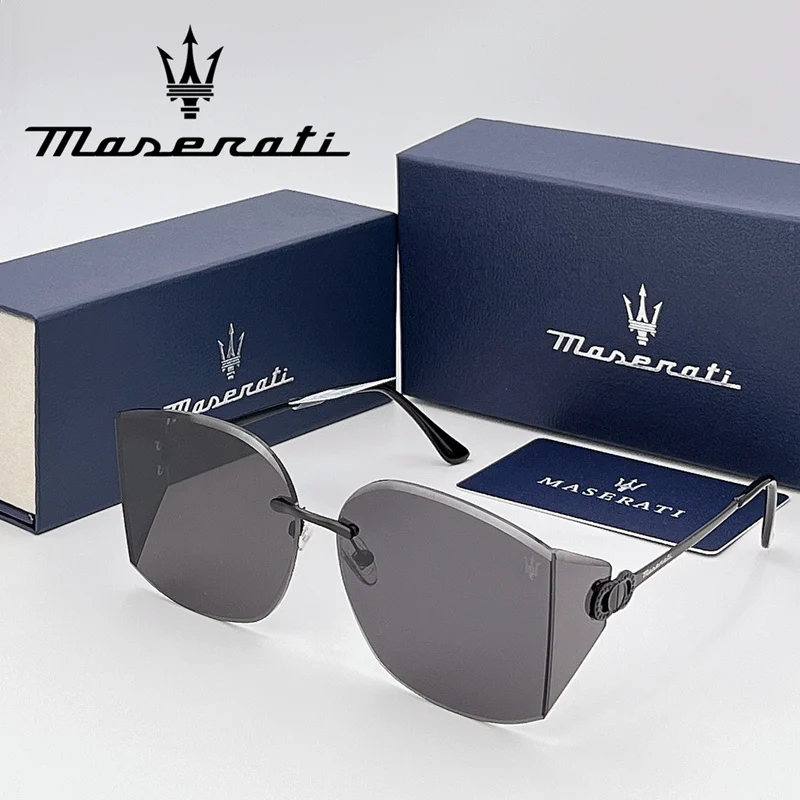 MASERATI Glasses Luxury Polarized Sunglasses UV400 for Men Women Trendy Driving Glasses High End Fashion & Premium Quality