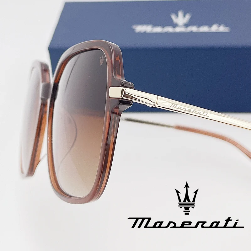 MASERATI Glasses Luxury Polarized Sunglasses UV400 for Men Women Trendy Driving Glasses High End Fashion & Premium Quality