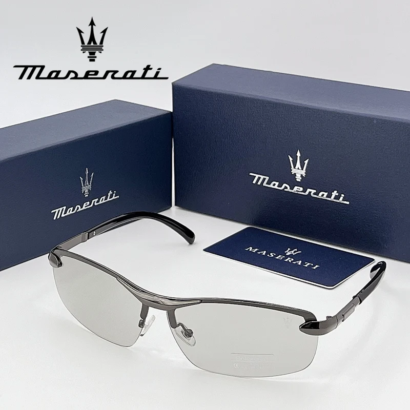 MASERATI Glasses Luxury Polarized Sunglasses UV400 for Men Women Trendy Driving Glasses High End Fashion & Premium Quality