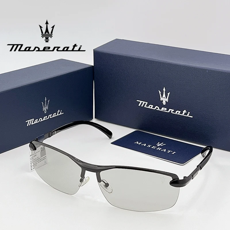 MASERATI Glasses Luxury Polarized Sunglasses UV400 for Men Women Trendy Driving Glasses High End Fashion & Premium Quality