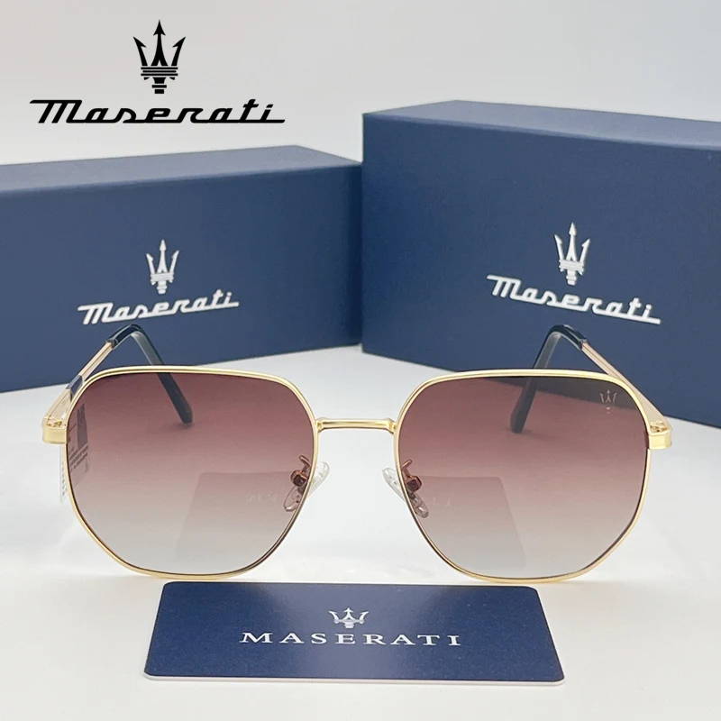 MASERATI Glasses Luxury Polarized Sunglasses UV400 for Men Women Trendy Driving Glasses High End Fashion & Premium Quality