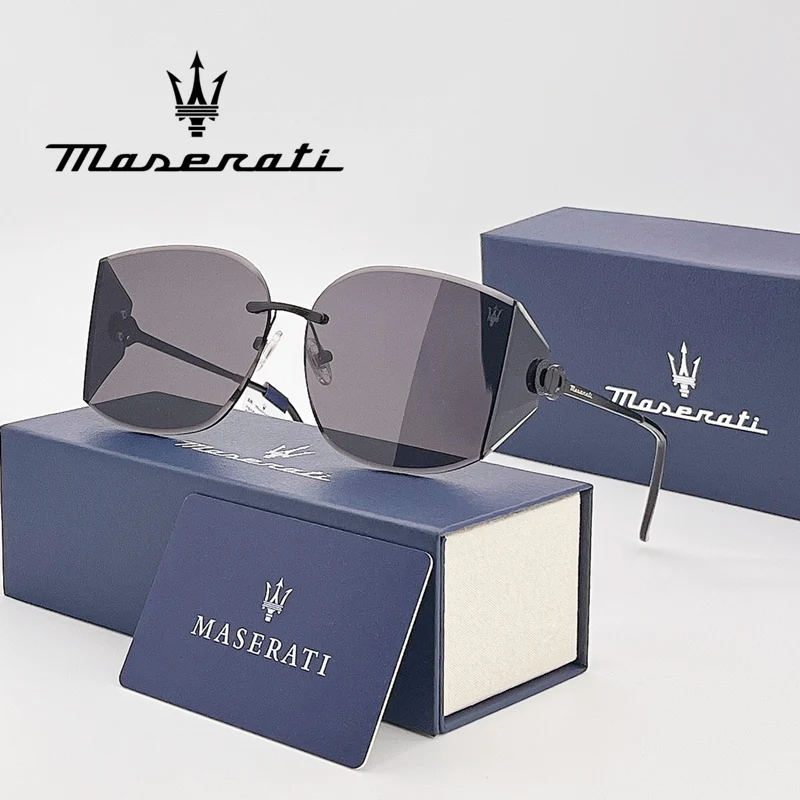 MASERATI Glasses Luxury Polarized Sunglasses UV400 for Men Women Trendy Driving Glasses High End Fashion & Premium Quality
