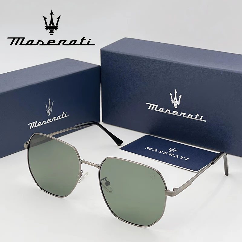 MASERATI Glasses Luxury Polarized Sunglasses UV400 for Men Women Trendy Driving Glasses High End Fashion & Premium Quality
