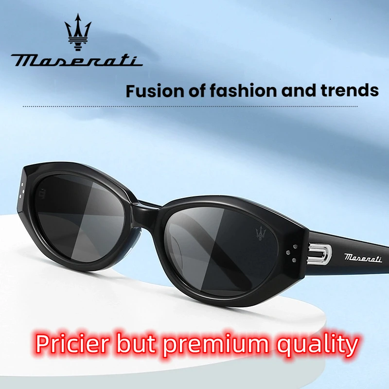 MASERATI Glasses Luxury Polarized Sunglasses UV400 for Men Women Trendy Driving Glasses High End Fashion & Premium Quality