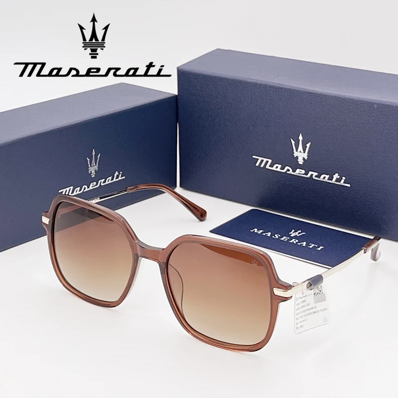 MASERATI Glasses Luxury Polarized Sunglasses UV400 for Men Women Trendy Driving Glasses High End Fashion & Premium Quality