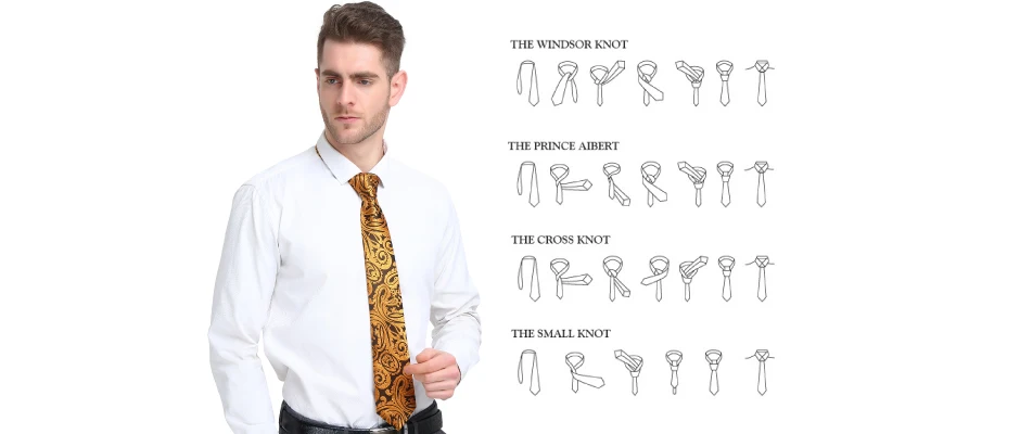 Designer Tie for Mens Gold Silver Paisley Necktie Pocket Square Cufflinks Set Wedding Gift Elegant Corbatas 6235