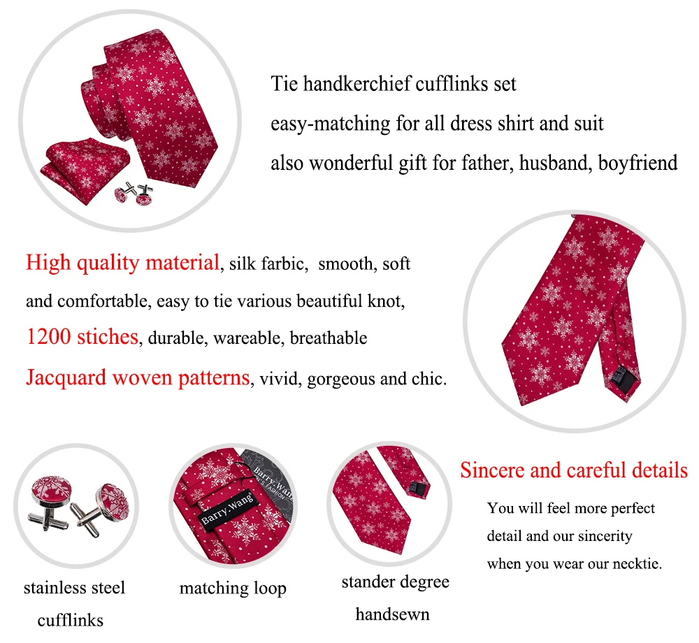 Designer Tie for Mens Gold Silver Paisley Necktie Pocket Square Cufflinks Set Wedding Gift Elegant Corbatas 6235