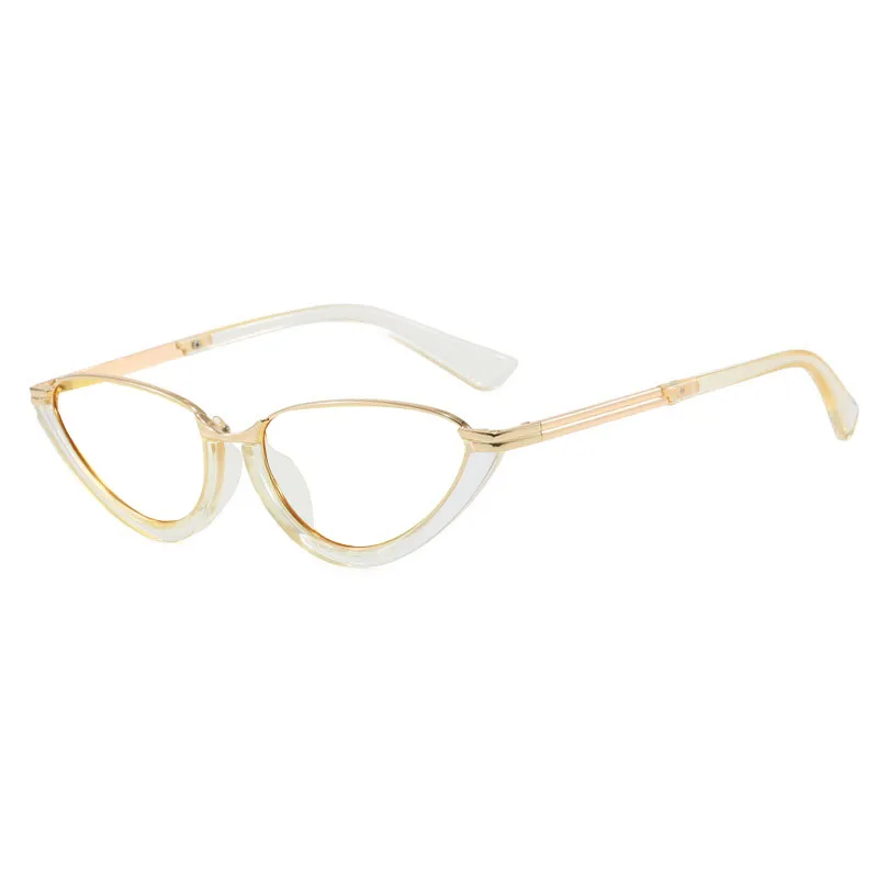 Designer Cat Eye Negative Diopter Prescription Myopia Glasses Small Frame Women Anti Blue Light Nearsighted Eyewear-0.50 To-6.0