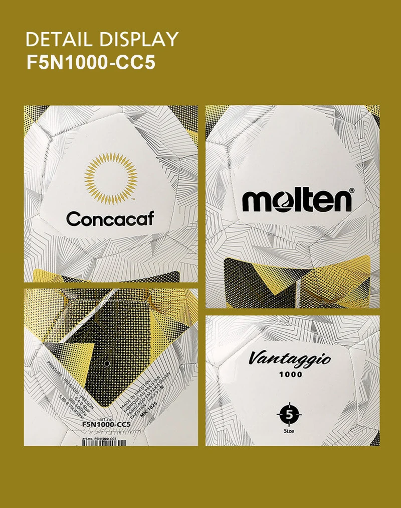 New Molten Soccer Balls Original Standard Size High Quality Outdoor Football Training Match Game League Men bola de futebol