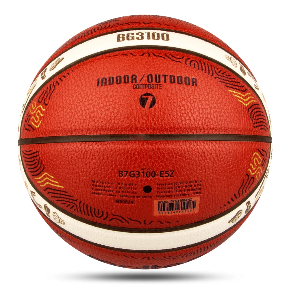 2026 Molten Basketball Official Size 7/6/5 PU Material Indoor Outdoor Men Ball Training Match Game Team Original Baloncesto