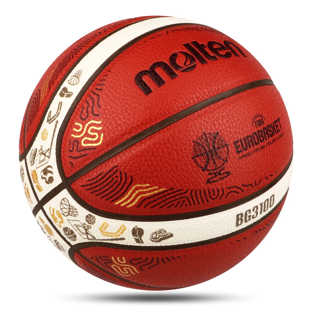 2026 Molten Basketball Official Size 7/6/5 PU Material Indoor Outdoor Men Ball Training Match Game Team Original Baloncesto