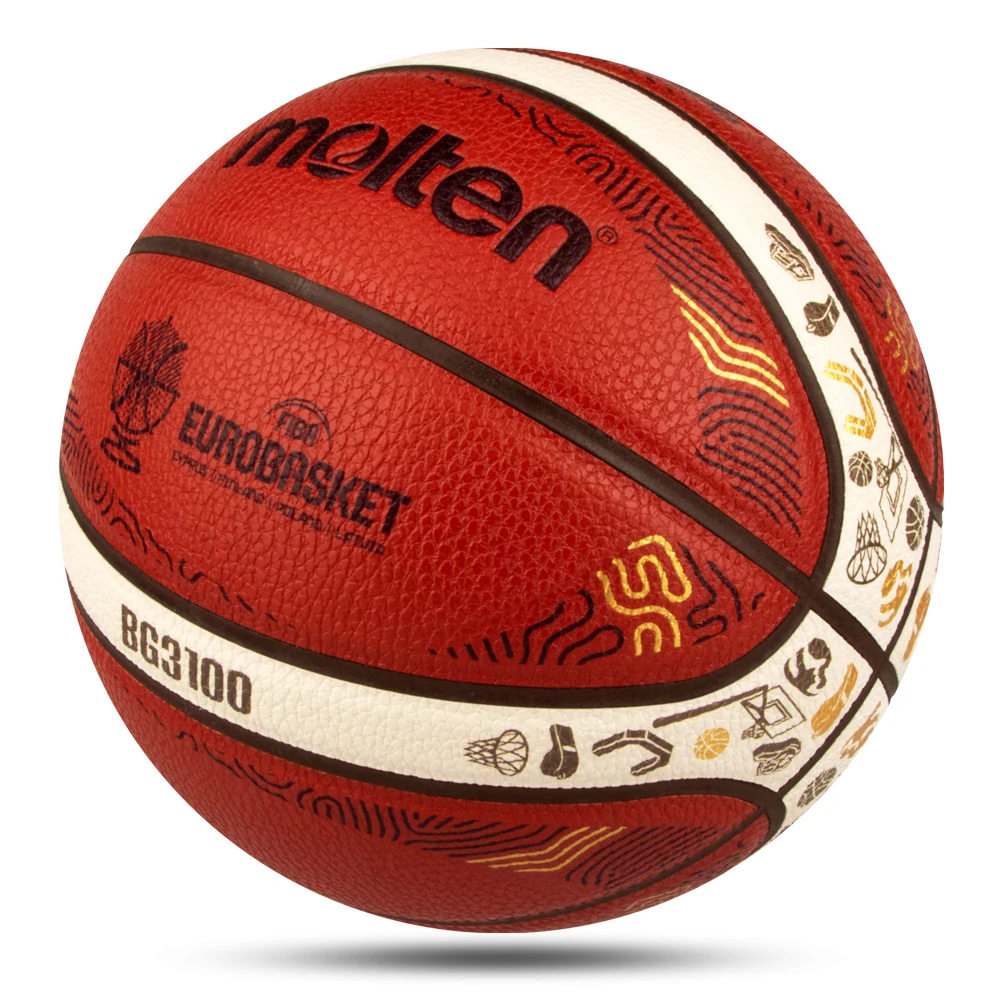 2026 Molten Basketball Official Size 7/6/5 PU Material Indoor Outdoor Men Ball Training Match Game Team Original Baloncesto