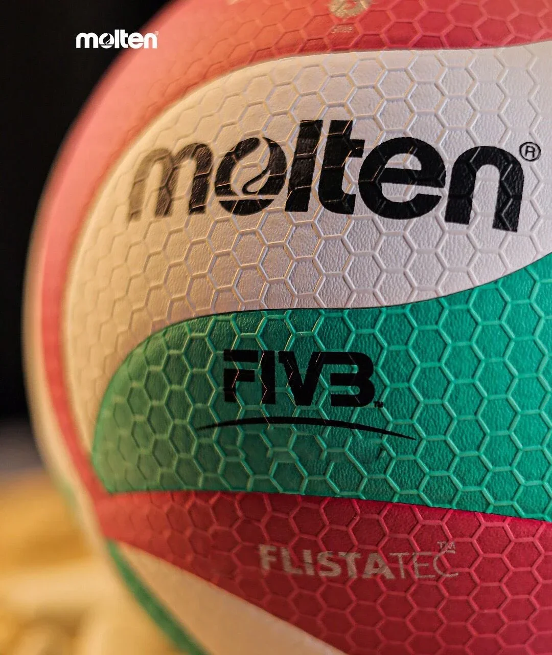 Molten FLISTATEC Volleyball Size 5 Volleyball PU Ball for Students Adult and Teenager Competition Training Outdoor Indoor