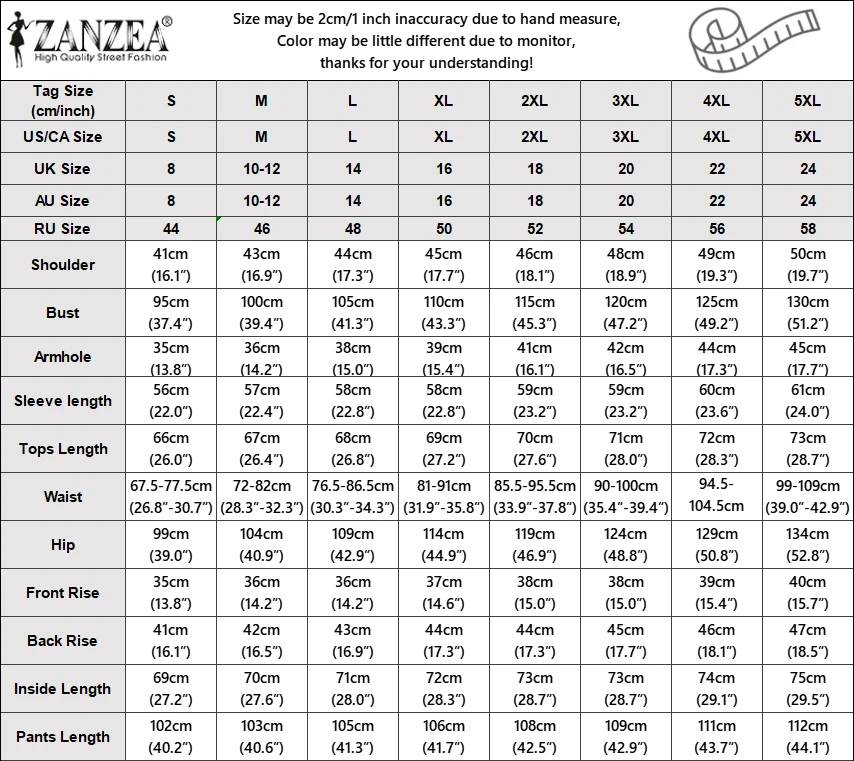 ZANZEA Women 2026 Spring Outfits Office 2 Piece Sets Elegant Long Sleeve Blazer Coats Pant Sets Fashion Solid OL Work Tracksuit
