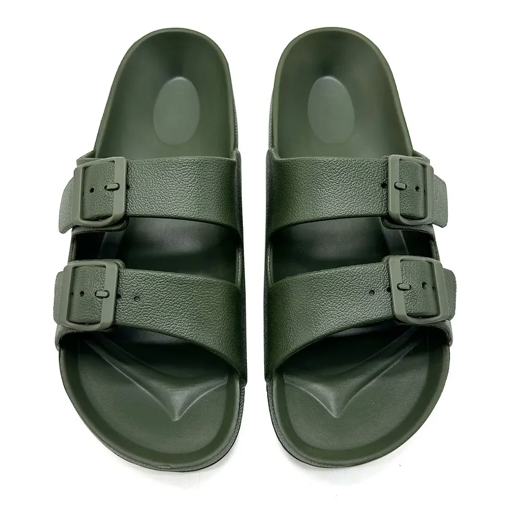 Brand Women Men Slippers Soft Sandals 2025 Summer Women Beach Casual Shoes EVA Slides Original Men Flip-flop Men's Sandal