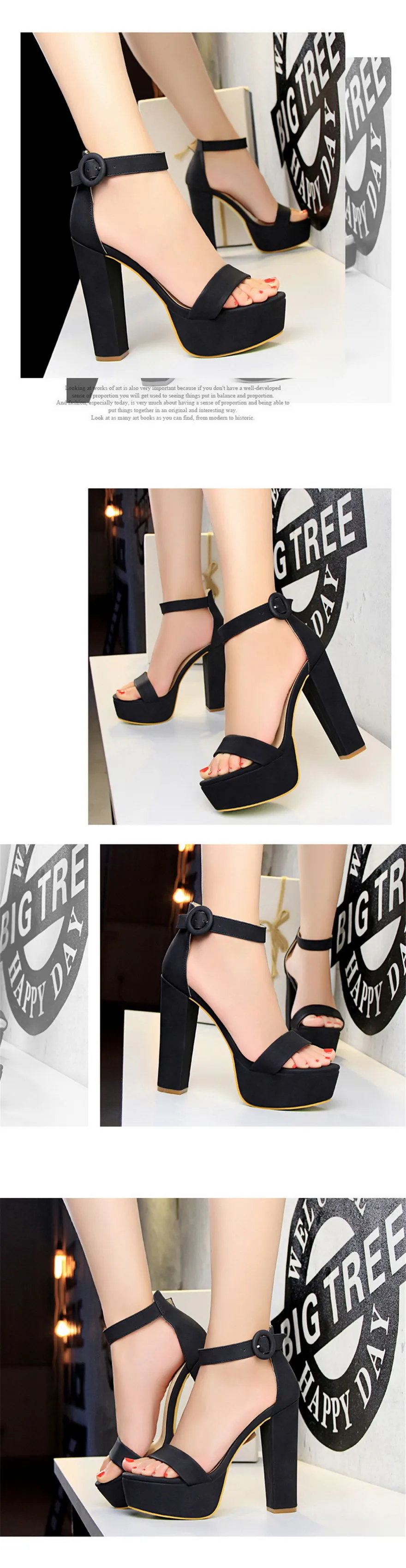 2025 Fashion Platform Open Toe Women's Sandals Super High Heels 13.5cm Ladies Party Shoes Female Soft Leather Buckle Bride Pumps