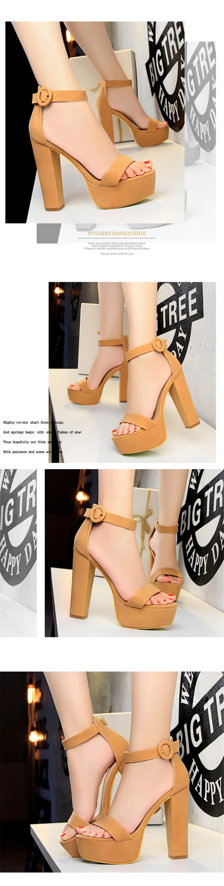 2025 Fashion Platform Open Toe Women's Sandals Super High Heels 13.5cm Ladies Party Shoes Female Soft Leather Buckle Bride Pumps
