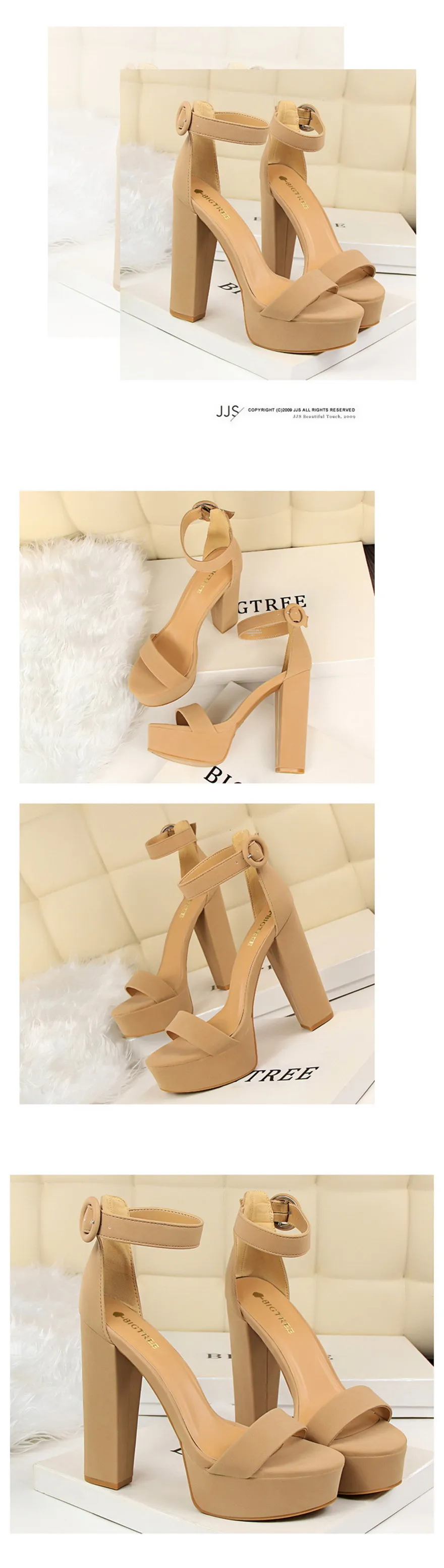 2025 Fashion Platform Open Toe Women's Sandals Super High Heels 13.5cm Ladies Party Shoes Female Soft Leather Buckle Bride Pumps