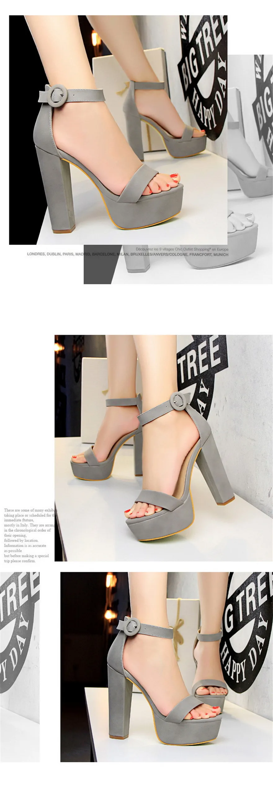 2025 Fashion Platform Open Toe Women's Sandals Super High Heels 13.5cm Ladies Party Shoes Female Soft Leather Buckle Bride Pumps