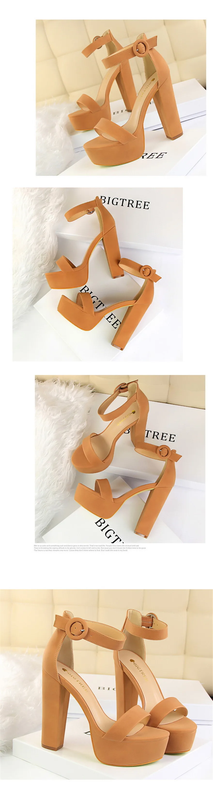 2025 Fashion Platform Open Toe Women's Sandals Super High Heels 13.5cm Ladies Party Shoes Female Soft Leather Buckle Bride Pumps
