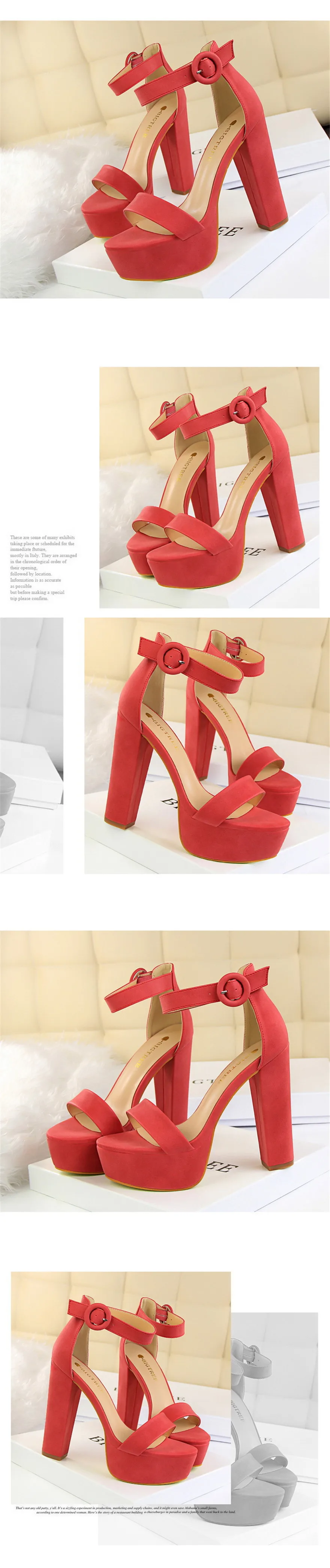 2025 Fashion Platform Open Toe Women's Sandals Super High Heels 13.5cm Ladies Party Shoes Female Soft Leather Buckle Bride Pumps