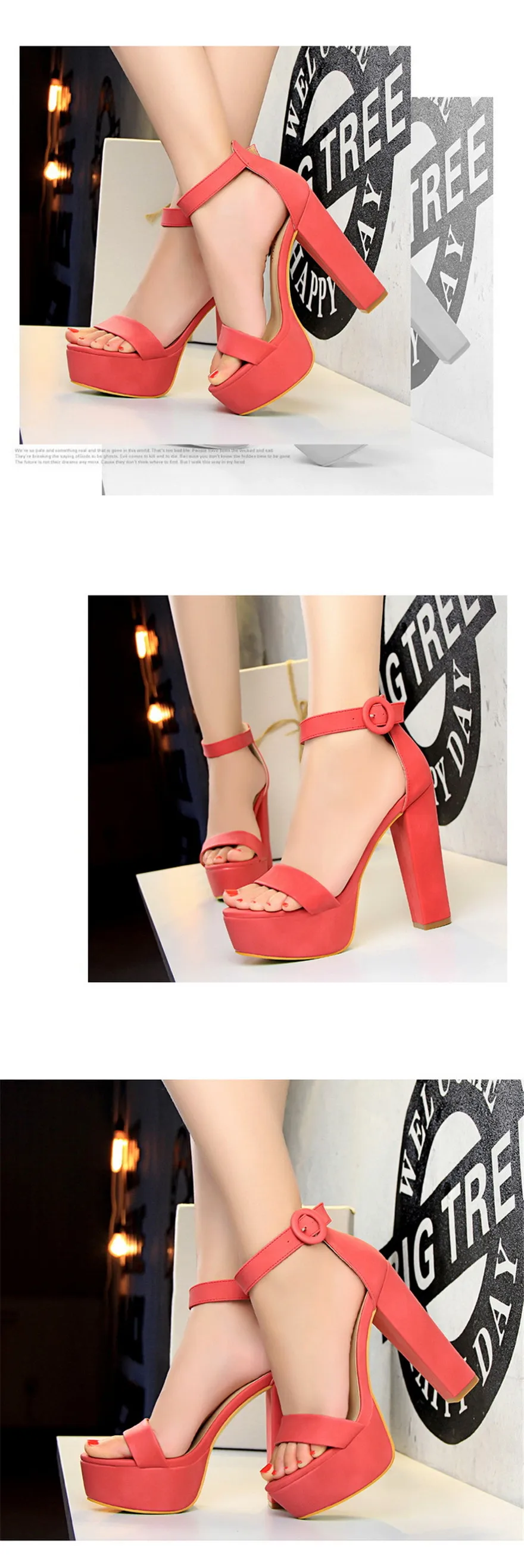 2025 Fashion Platform Open Toe Women's Sandals Super High Heels 13.5cm Ladies Party Shoes Female Soft Leather Buckle Bride Pumps
