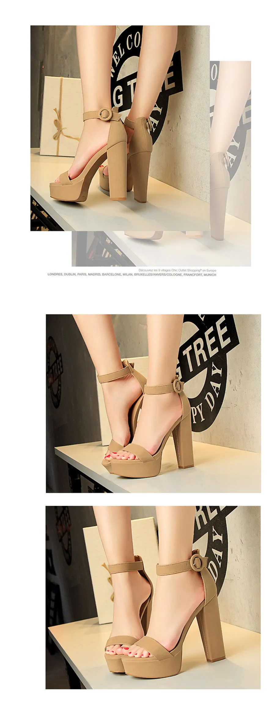 2025 Fashion Platform Open Toe Women's Sandals Super High Heels 13.5cm Ladies Party Shoes Female Soft Leather Buckle Bride Pumps