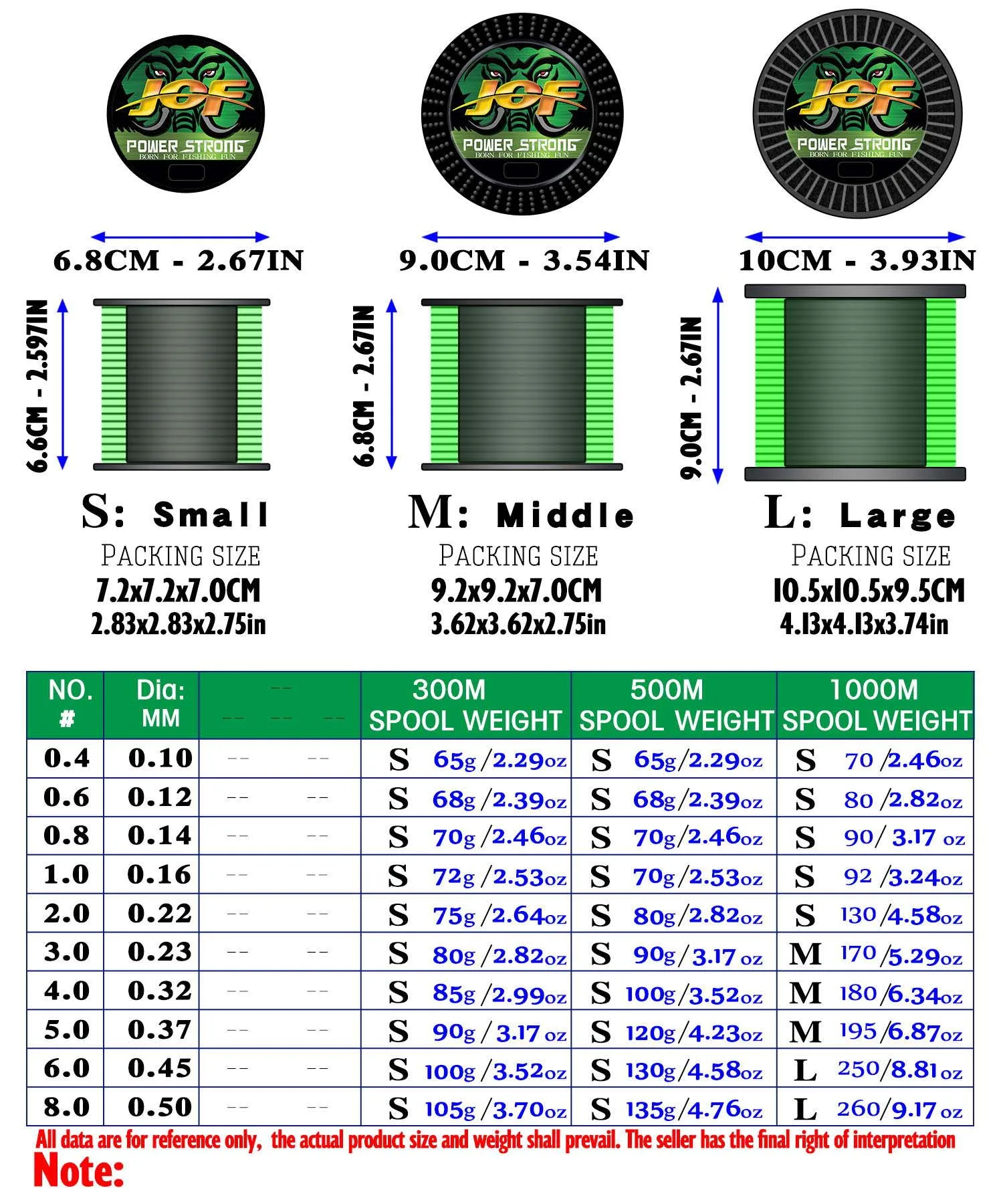 JOF 4 Braided X4 Strands 300M 100M Fly Fishing Line Multifilament Wire Pesca 10-85LB Carp Sea Saltwater Weave Extreme Japan