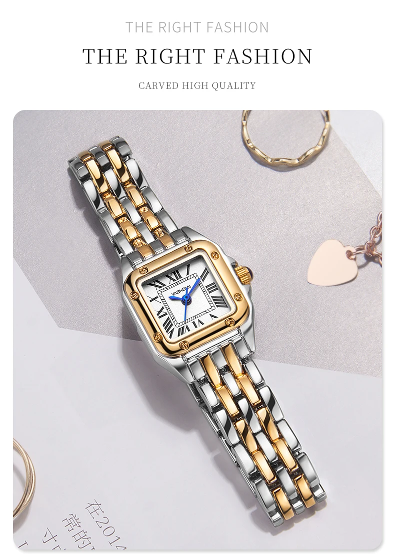 New Student Temperament, Niche, Light Luxury, Fashionable, Exquisite, Simple, Ultra-Thin Steel Strip Quartz Women's Watch