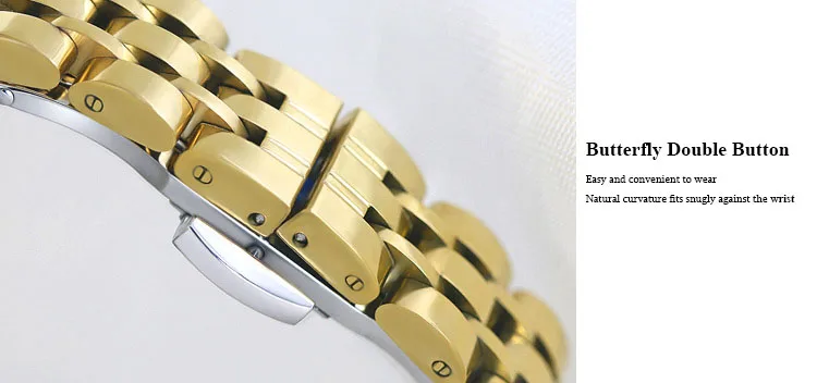 BS Women's Watch Versatile Retro Style Luxury Brand Leather Steel Straps Waterproof Ladies Fashion Quartz Clock Watches Gift
