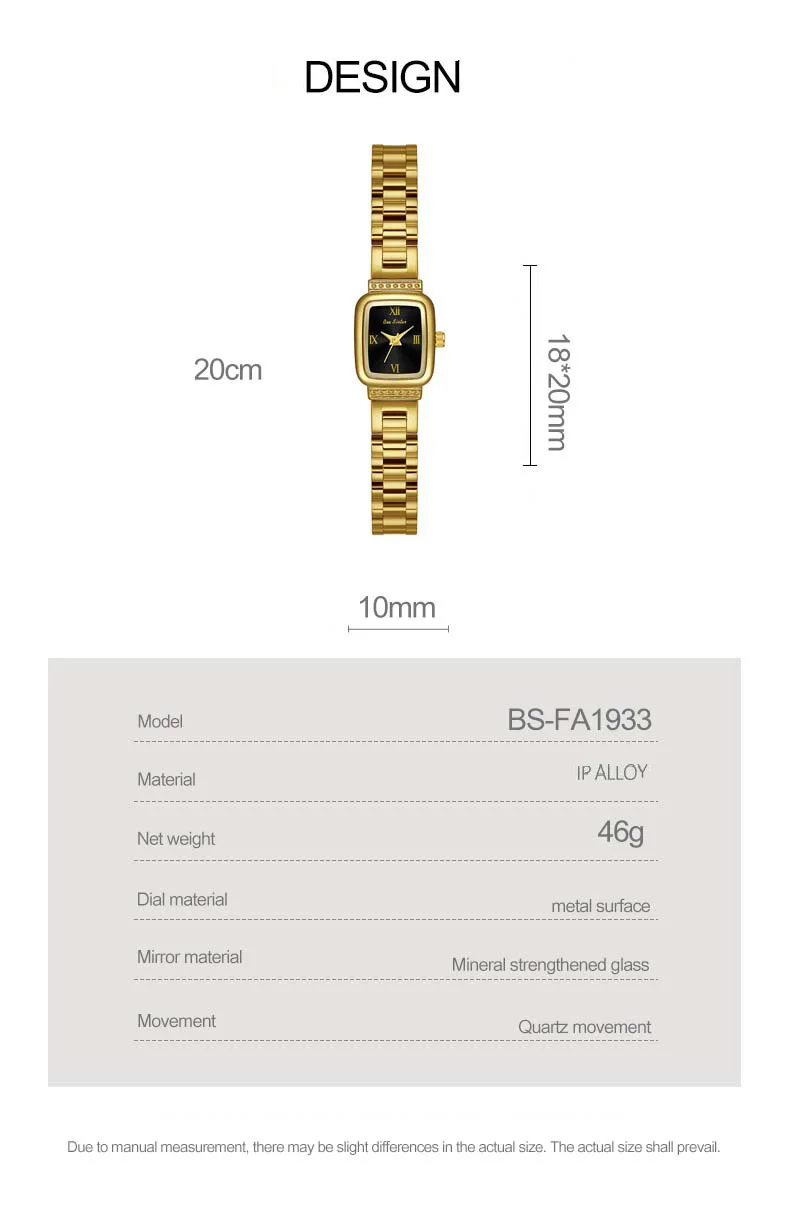 BS Women's Watch Classic Retro Style Polished Stainless Steel Women's Quartz Watch Gift часы женские наручные relogio feminino