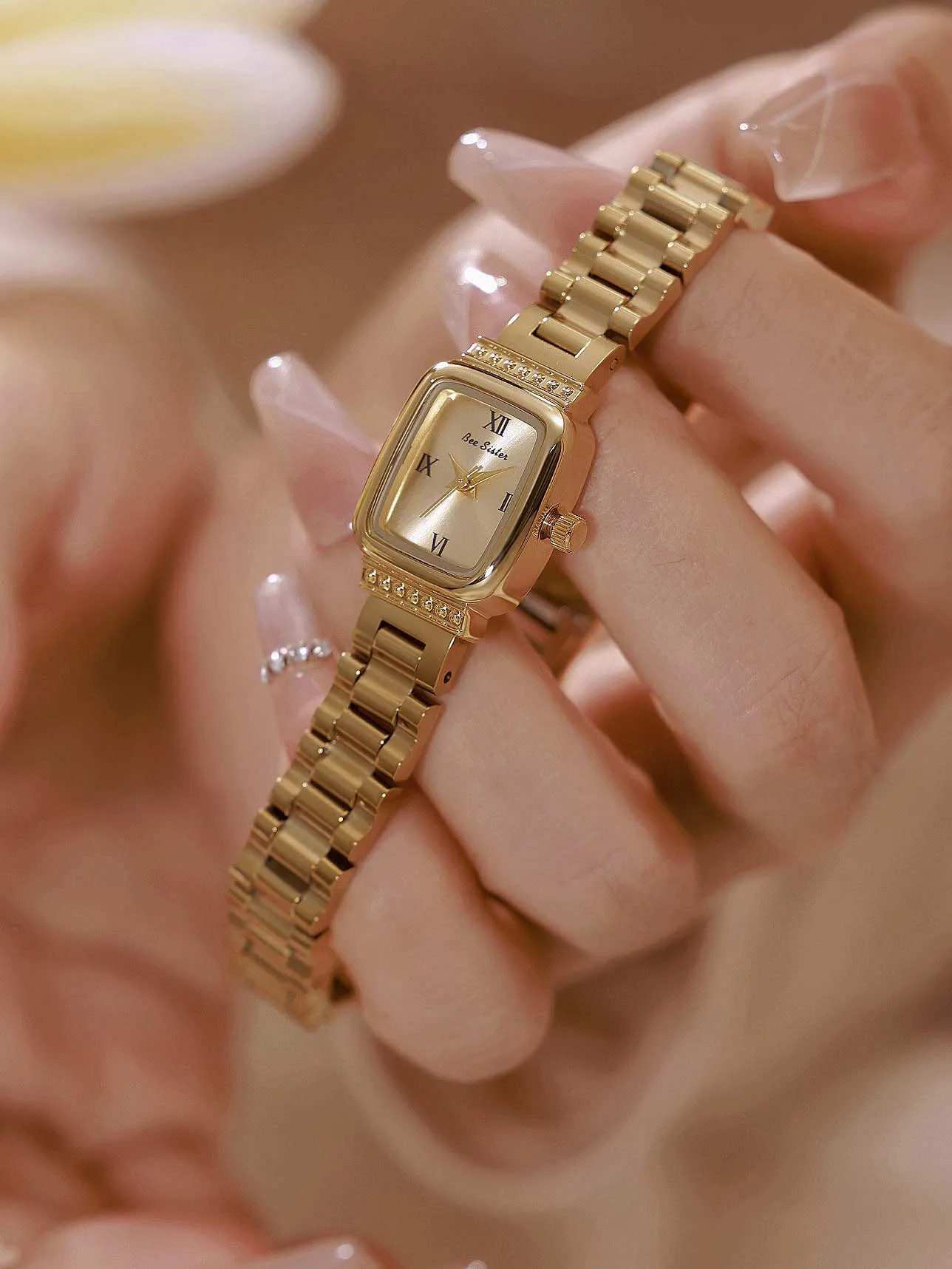 BS Women's Watch Classic Retro Style Polished Stainless Steel Women's Quartz Watch Gift часы женские наручные relogio feminino