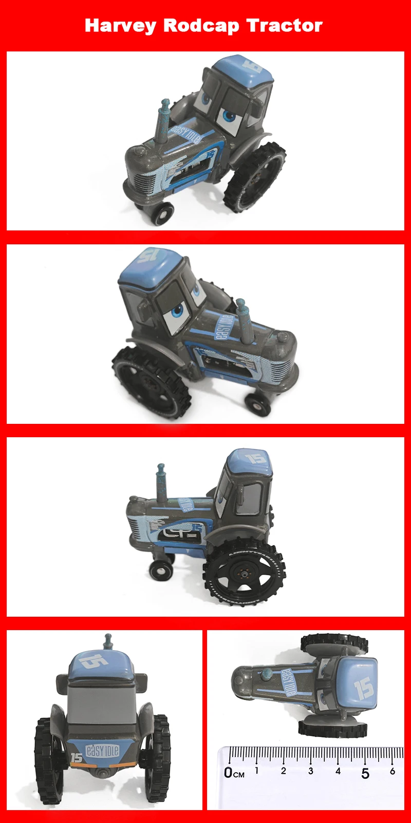 Original Pixar Cars 3 Anime Figure School Bus Cartoon Model Cars 1:55 Metal Die Casting Alloy Cars Child Toys Birthday Gifts