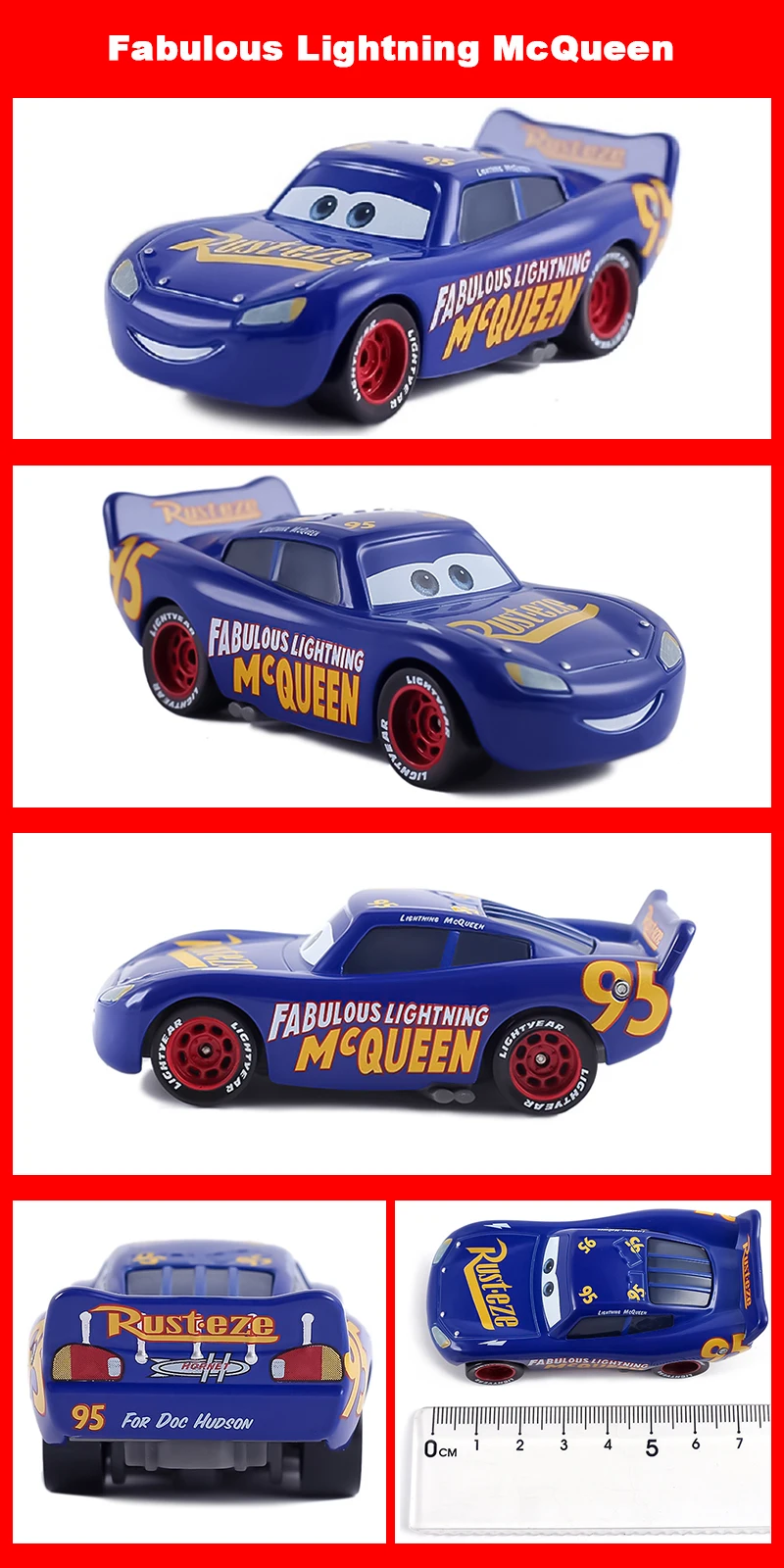 Original Pixar Cars 3 Anime Figure School Bus Cartoon Model Cars 1:55 Metal Die Casting Alloy Cars Child Toys Birthday Gifts