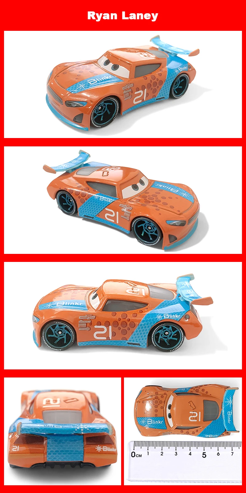 Original Pixar Cars 3 Anime Figure School Bus Cartoon Model Cars 1:55 Metal Die Casting Alloy Cars Child Toys Birthday Gifts