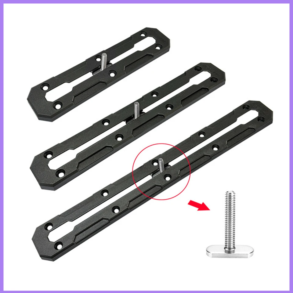 Kayak Low Profile Track for Fishing Rod Holder Gear Track Accessories for Cup Holder Mount Track Rail Track for Paddle Holders