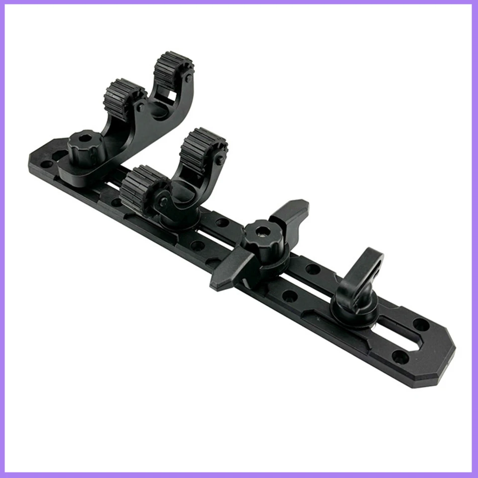 Kayak Low Profile Track for Fishing Rod Holder Gear Track Accessories for Cup Holder Mount Track Rail Track for Paddle Holders