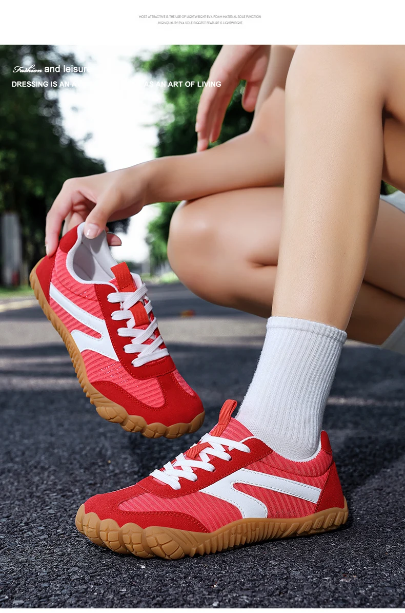 36-49 Big Size Barefoot Shoes Women Casual Sneakers Wide Toe Box Shoes Zero Drop Barefoot Shoe Men,Minimalist Trail Running