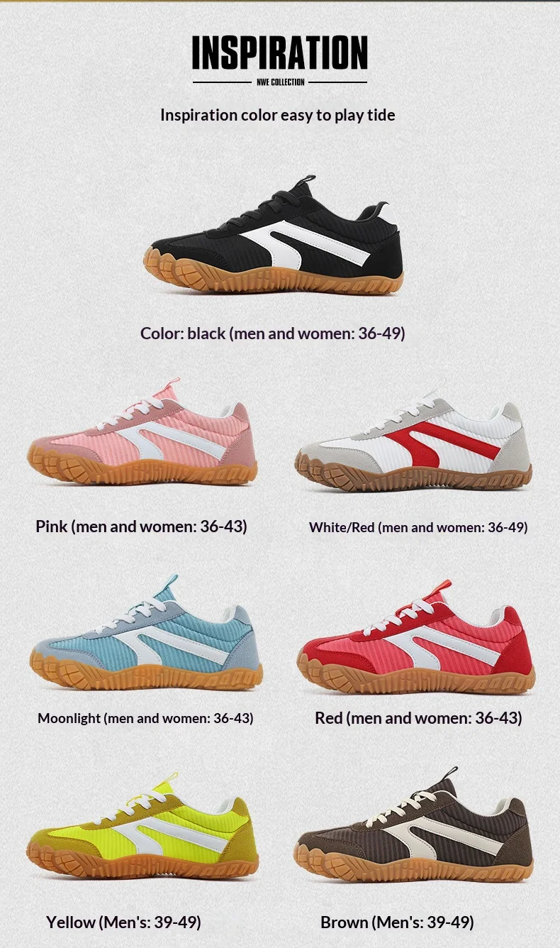 36-49 Big Size Barefoot Shoes Women Casual Sneakers Wide Toe Box Shoes Zero Drop Barefoot Shoe Men,Minimalist Trail Running