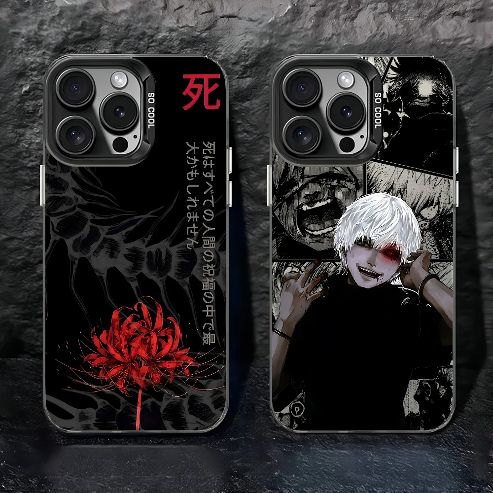 New Cool T-Tokyo Ghoul Anime Phone Case For iPhone 17 16e 16 15 14 13 12 11 mini Pro Max X XR XSMAX 8 7 Air Plus Anti Fall Matte