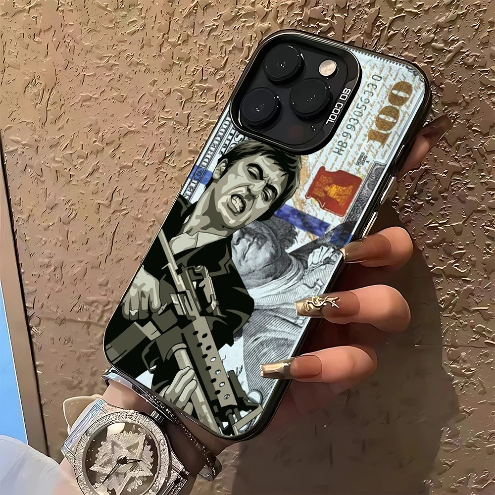 Fashion Hot S-Scarface Phone Case For iPhone 17 16e 16 15 14 13 12 11 Pro Max X XR XSMAX 8 7 Air Plus Anti Fall Matte Cover