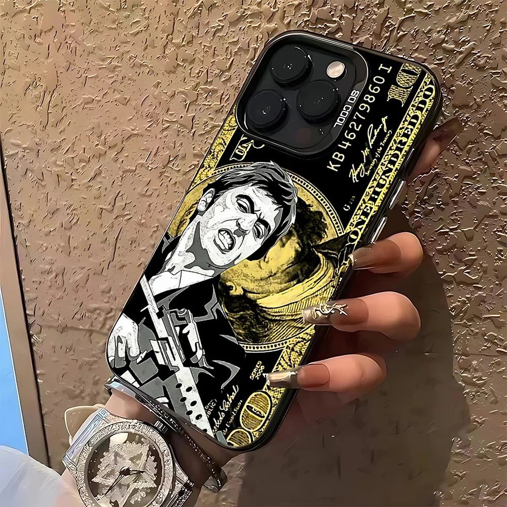 Fashion Hot S-Scarface Phone Case For iPhone 17 16e 16 15 14 13 12 11 Pro Max X XR XSMAX 8 7 Air Plus Anti Fall Matte Cover