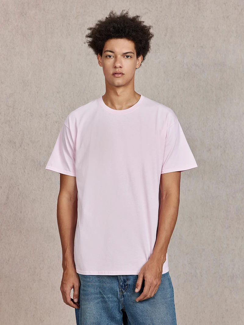 100% Cotton T shirt Men,Short Sleeve Tee ,Brand Solid Shirts Tops,Casual Plain Tshirt Women,Quality Unisex Clothing,7oz 200gsm