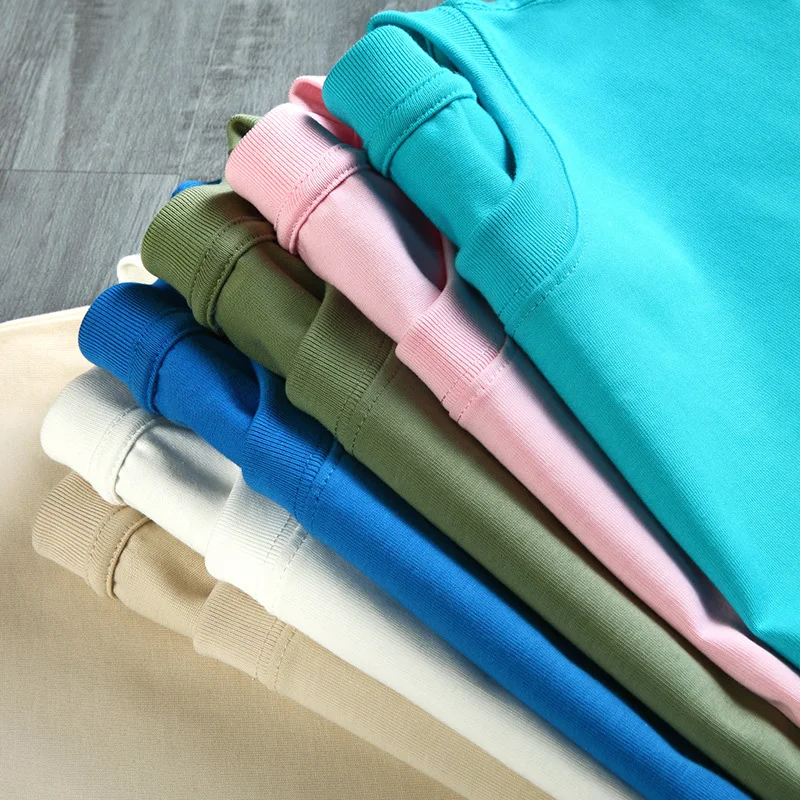 100% Cotton T shirt Men,Short Sleeve Tee ,Brand Solid Shirts Tops,Casual Plain Tshirt Women,Quality Unisex Clothing,7oz 200gsm