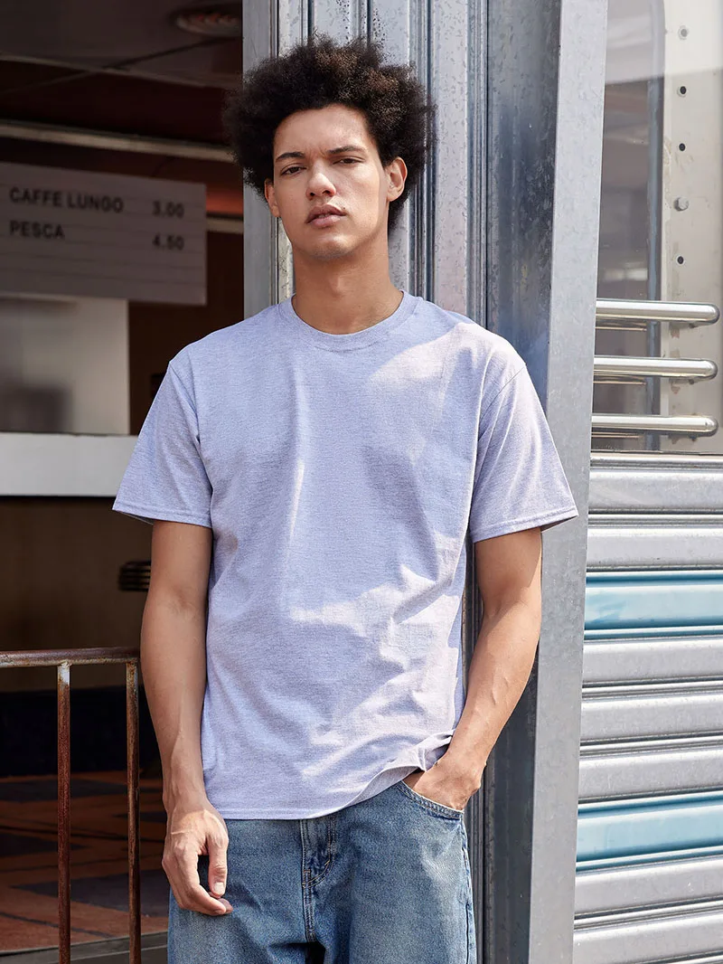 100% Cotton T shirt Men,Short Sleeve Tee ,Brand Solid Shirts Tops,Casual Plain Tshirt Women,Quality Unisex Clothing,7oz 200gsm