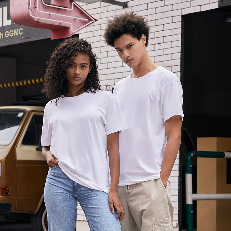 100% Cotton T shirt Men,Short Sleeve Tee ,Brand Solid Shirts Tops,Casual Plain Tshirt Women,Quality Unisex Clothing,7oz 200gsm