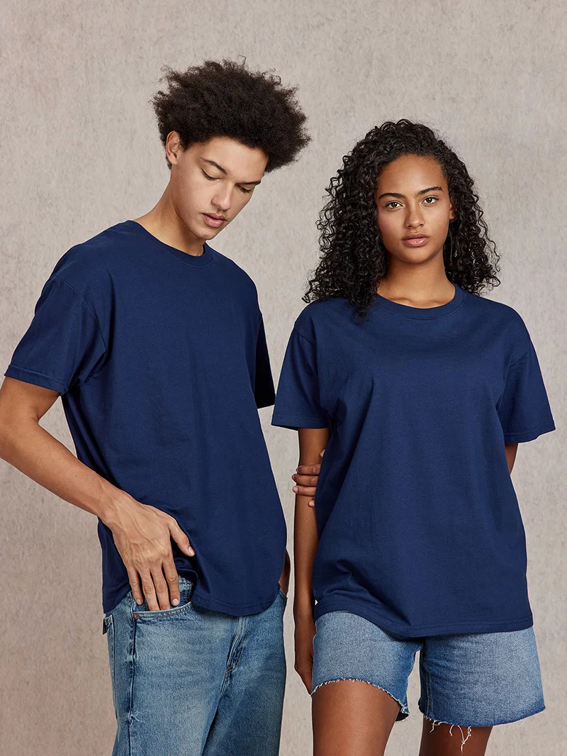 100% Cotton T shirt Men,Short Sleeve Tee ,Brand Solid Shirts Tops,Casual Plain Tshirt Women,Quality Unisex Clothing,7oz 200gsm