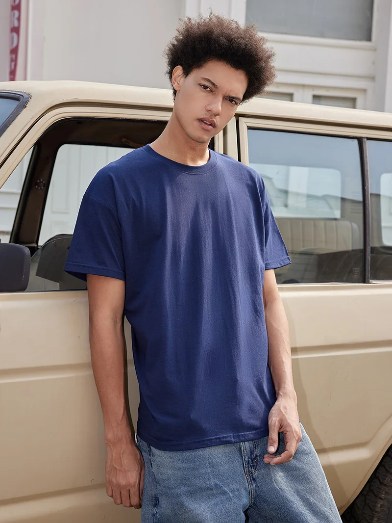 100% Cotton T shirt Men,Short Sleeve Tee ,Brand Solid Shirts Tops,Casual Plain Tshirt Women,Quality Unisex Clothing,7oz 200gsm