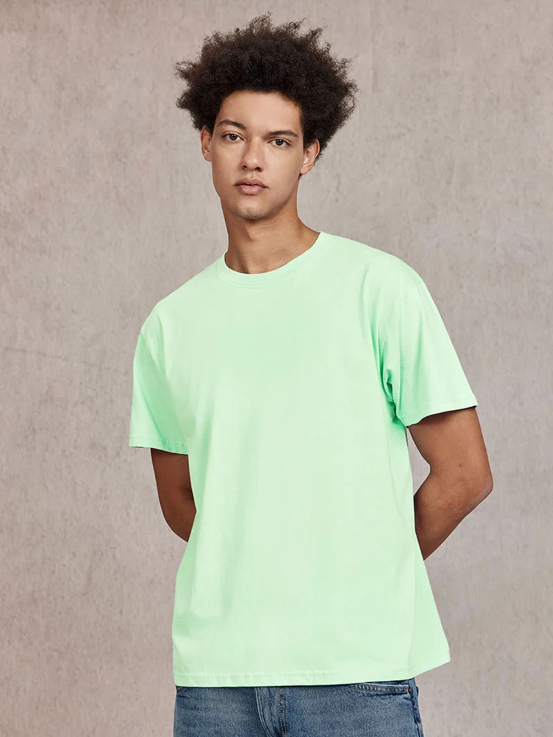 100% Cotton T shirt Men,Short Sleeve Tee ,Brand Solid Shirts Tops,Casual Plain Tshirt Women,Quality Unisex Clothing,7oz 200gsm